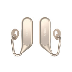 The new Xperia Ear Duo earphones offer a &quot;dual listening&quot; experience. (Source: Sony)