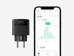 The Anker SOLIX Smart Plug provides real-time current monitoring. (Image source: Anker)