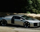 The Audi Nuvolari limited production hybrid Hypercar at the Goodwood Festival of Speed