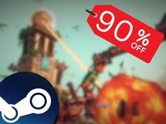 Besiege is 90% off on Steam until July 24 and costs around $1.50. (Image source: Steam)