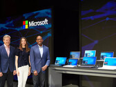 Microsoft's keynote on the latest Windows developments also previewed some of the latest laptop models revealed at Computex. (Source: The Verge)