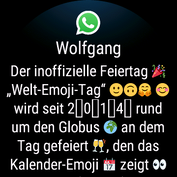Notifications with emojis
