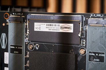 The RAM can be replaced.