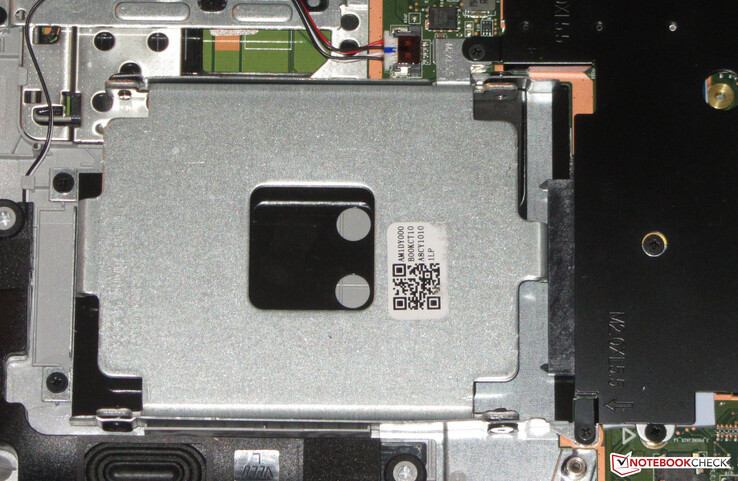 A 2.5-inch drive can be retrofitted if necessary