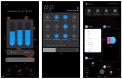 MIUI 10 beta dark-themed areas (Source: FoneArena)