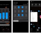 MIUI 10 beta dark-themed areas (Source: FoneArena)