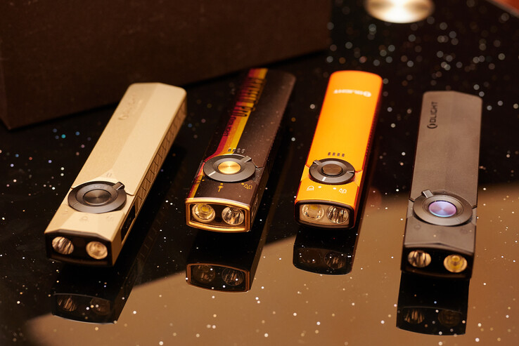 Arkpro Ultra, Arkfeld Pro, Arkfeld and Arkpro in comparison. (from left to right / Image source: Andreas Sebayang/Notebookcheck.com)