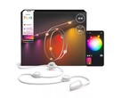 Philips Hue has released the Festavia Permanent String Lights (pictured) in Europe. (Image source: Philips Hue)