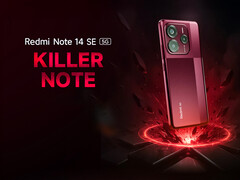 The Redmi Note 14 SE will feature the Dimensity 7025 Ultra. Pictured: a promo picture of the mid-range phone. (Image source: Xiaomi)