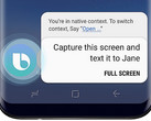Samsung Bixby in native context mode (Source: Samsung)