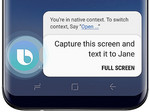 Samsung Bixby in native context mode (Source: Samsung)