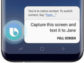 Samsung Bixby in native context mode (Source: Samsung)