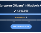 Goal reached: One million signatures have been collected. (Image source: Stop Killing Games)