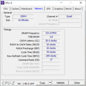 System info CPU-Z Memory