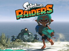 Banner for Splatoon Raiders Switch 2 game shown