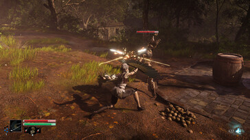 An image showing a fight in Steelrising.