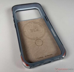 The inside of the case is lined with microfiber.