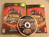 The Xbox exclusive Dungeons and Dragons Heroes disc and case