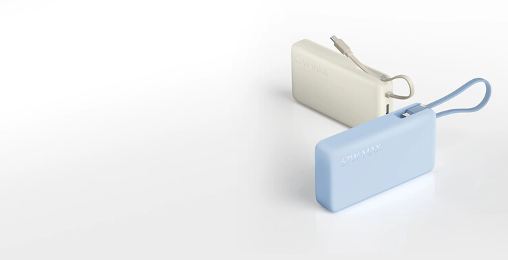 The Xiaomi 67W Power Bank 20000 (Integrated Cable). (Image source: Xiaomi)