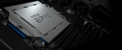 The overclocked EPYC Rome 7742 topped the Corona benchmark (Image source: AMD)