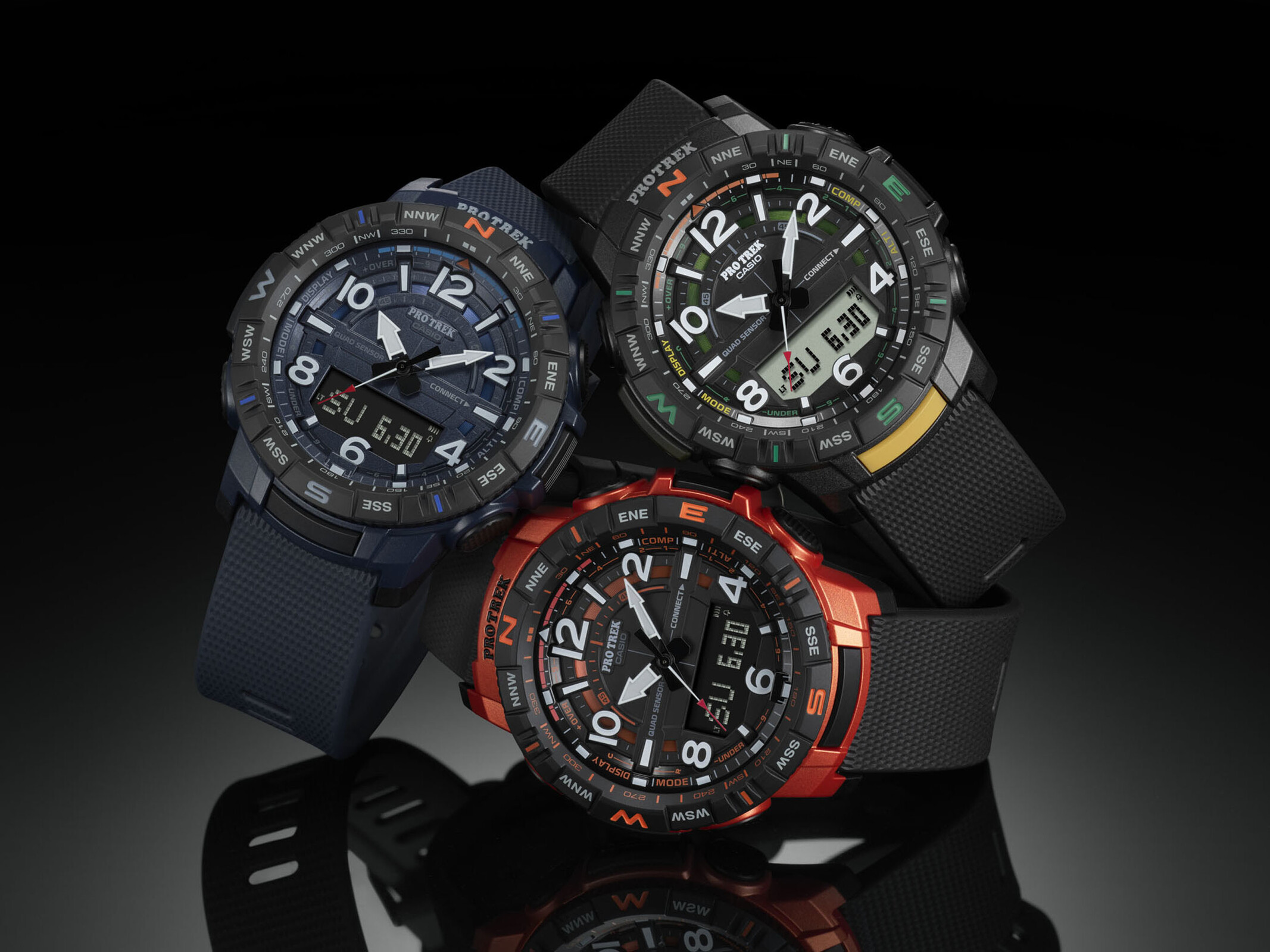 The CASIO PRT-B50 is the first PRO analog watch to have Smartphone Link and 4 environmental sensors - NotebookCheck.net News