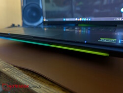 1 LED strip at the front