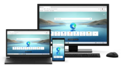 Microsoft's Chromium-based version of Edge set to replace Edge Legacy in April update. (Image: Microsoft)