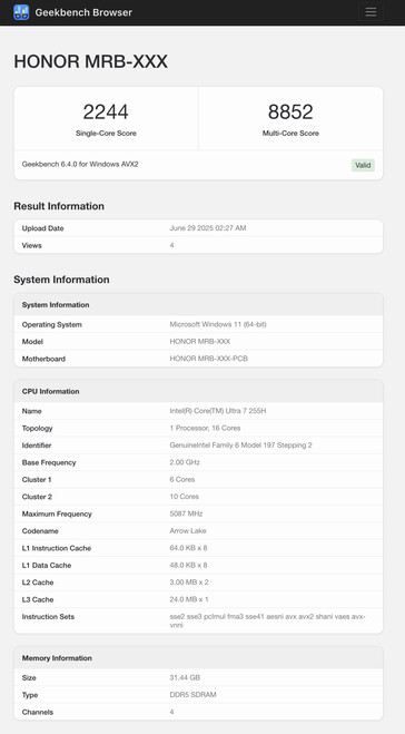 (Image source: Geekbench)