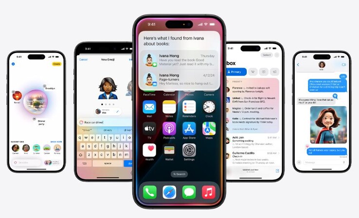 Apple Intelligence is Apple's take on smartphone AI-integration. (Image source: Apple)