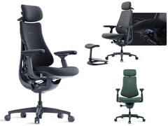 Libernovo Omni (left), Maxis Aifrlow (top right), and Omni in Moss Green (bottom right).