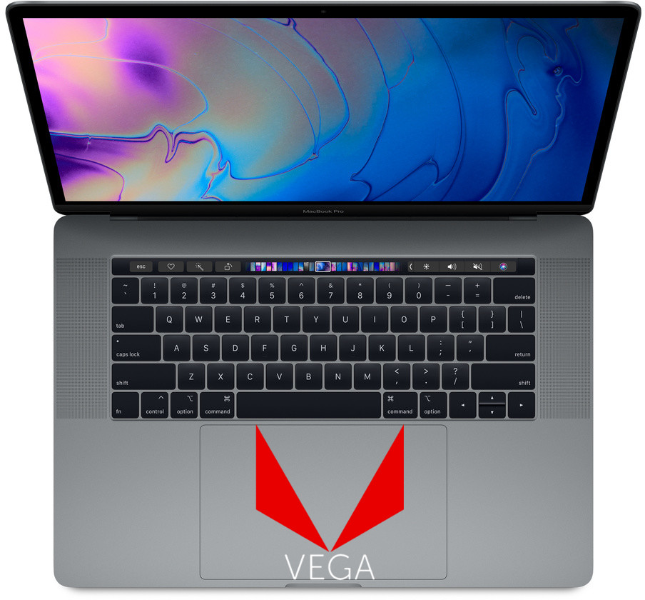Vega comes to the MacBook Pro: new models with Vega Pro 16 and