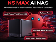 The Minisforum N5 Max closely resembles its N5 series siblings.