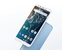 The Mi A2 is just receiving the March security update for the time being. (Image source: Xiaomi)