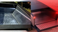 The latest image of the Tesla Cybertruck reveals some concerning details for anyone looking to use the bed to haul large loads. (Image source: @DimaZeniuk on X/Tesla - edited)