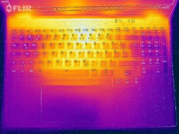Surface temperature stress test (top side)
