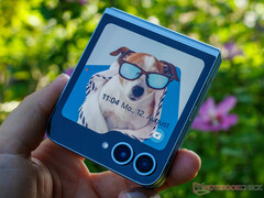 The Galaxy Z Flip FE may arrive with Samsung's current clamshell foldable design, Galaxy Z Flip6 pictured. (Image source: Notebookcheck)