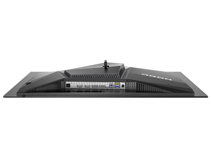The OLED monitor is equipped with an HDMI 2.1 port, DisplayPort 1.4, and two USB 3.2 Gen 1 ports. (Image source: AOC)