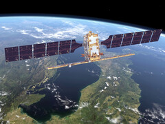 Satellites like Sentinel-1 need a reliable supply of electric energy (Image source: ESA/Mlabspace)