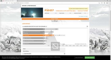 3DMark 11 battery mode