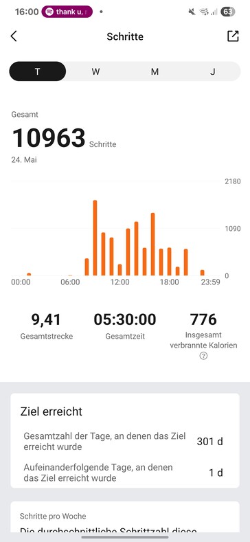 Amazfit Active 2: Activity