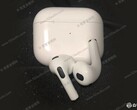 This is, apparently, how the AirPods 3 will look. (Image source: 52Audio)