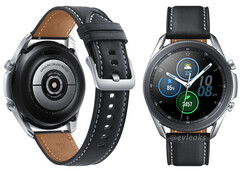 The Samsung Galaxy Watch 3 is expected to be announced in July (Image source: @evleaks)