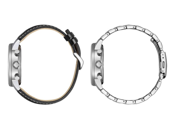 The new CA472 watches have a mix of leather and metal straps. (Image source: Citizen)