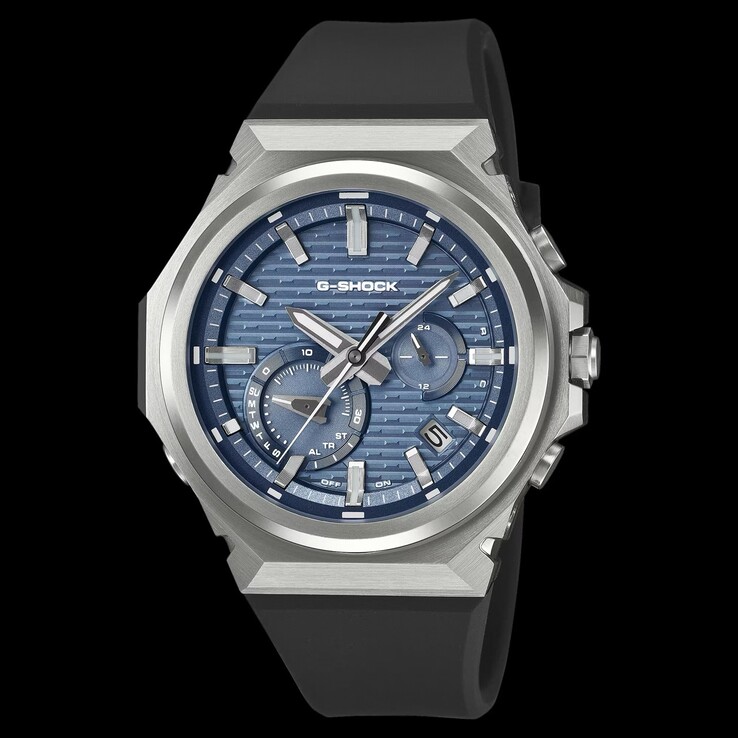 The GST-B1000-2A comes with a dark mettalic blue dial