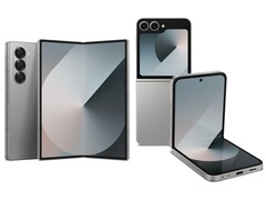 Samsung Galaxy Z Fold6 (left) and Z Flip6 (right). (Image source: Amazon)