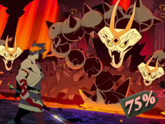 Hades is seeing its biggest-ever discount on Steam right now, thanks to the approaching Hades 2 full release. Pictured - screenshot from the game trailer. (Image source: Supergiant games YouTube - Edited)