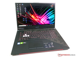 The ASUS ROG Strix Scar II GL704GW laptop review. Test device courtesy of ASUS Germany.
