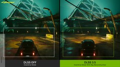 Nvidia is positioning DLSS 3.5 ray reconstruction as a superior solution over the conventional ray tracing-denoising pipeline. (Source: Nvidia)