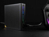 In Cyberpunk 2077, the USB4 v2 had around 25% lead over its predecessor. Pictured: the OneXGPU Lite eGPU. (Image source: ETA Prime)