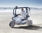 The BMW Vision CE 01 claims to replace helmets and protective gear with the trusty seatbelt and roll-cage (Image source: BMW)